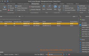 Quick License Manager screenshot 1
