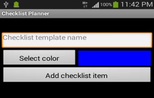 Checklist Planner screenshot 2