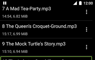 Simple Audiobook Player screenshot 2