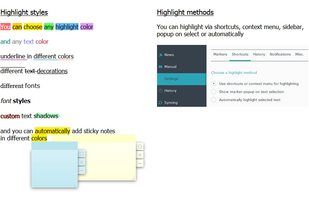 Textmarker screenshot 1