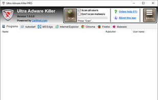 Ultra Adware Killer screenshot 1
