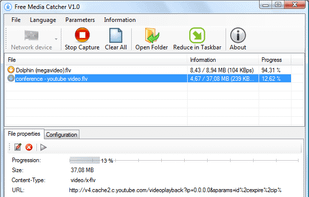 Free Video Catcher screenshot 1