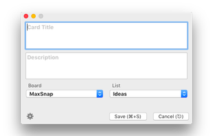 Quick Entry for Trello screenshot 1