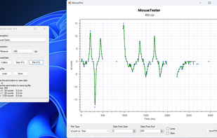 MouseTester screenshot 2