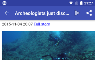 Simple News Reader screenshot 2