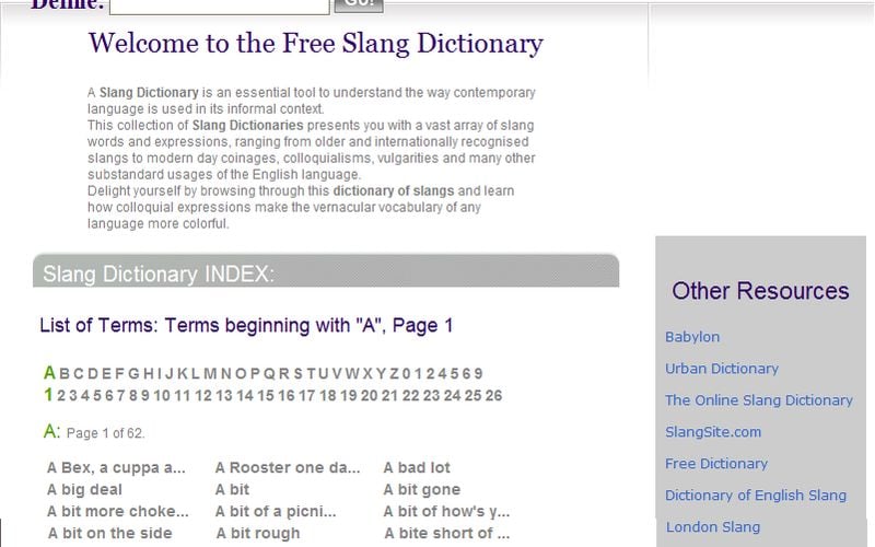 The Online Slang Dictionary Alternatives: Top 10 Dictionaries