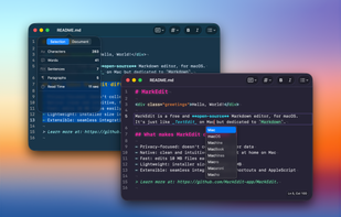 MarkEdit screenshot 1