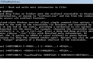 ExifTool screenshot 1
