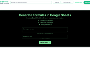 Google Sheets Formula Generator screenshot 1