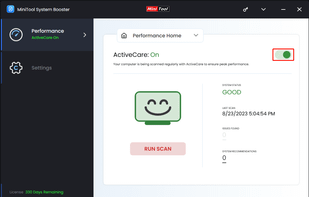 MiniTool System Booster screenshot 2
