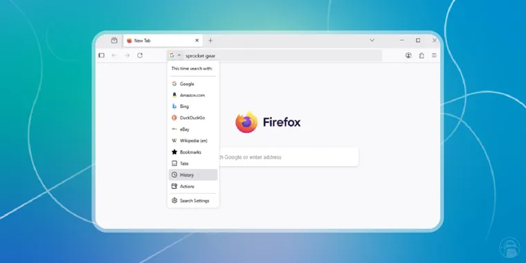 Mozilla Firefox 138 revamps address bar with new search controls and command support image