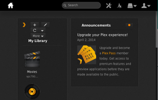 Plex media server and library