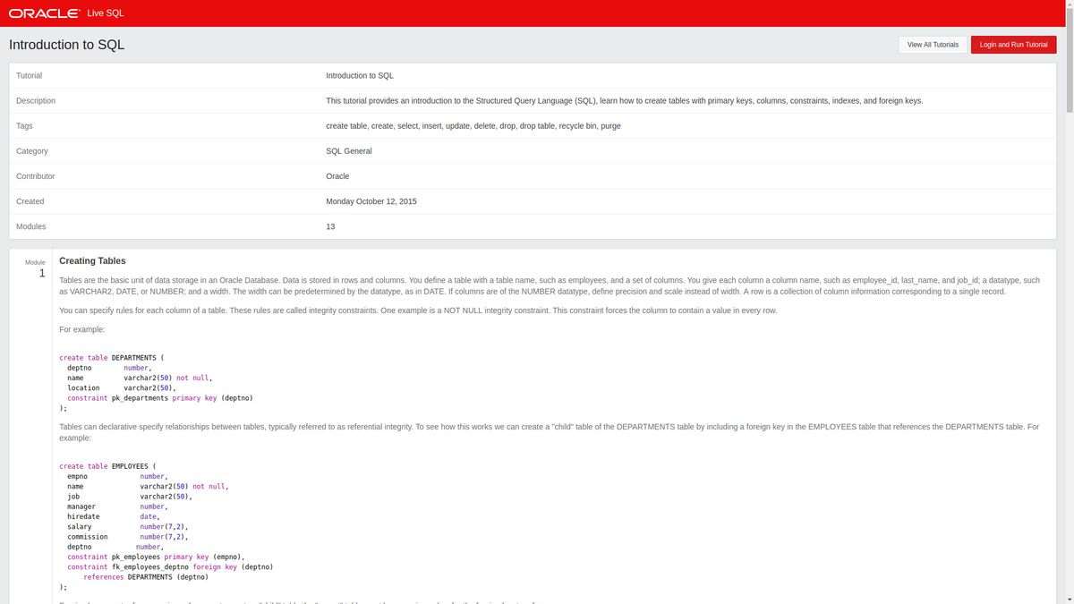 Oracle Live SQL Alternatives and Similar Sites / Apps | AlternativeTo