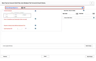 MacSonik OLM Converter screenshot 2