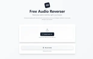 AudioReverser screenshot 1