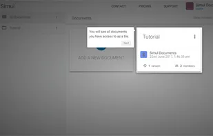 Simul Documents screenshot 1
