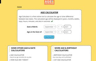 Date & Age Calculator screenshot 1