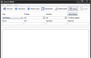 Litecoin screenshot 2