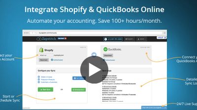 Integrate shopify & QuickBooks Online