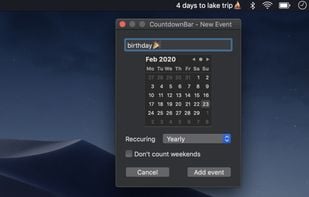 CountdownBar screenshot 1