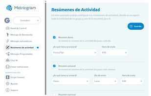 ?? Automatic summaries of what is discussed in the group (daily, weekly, or monthly)