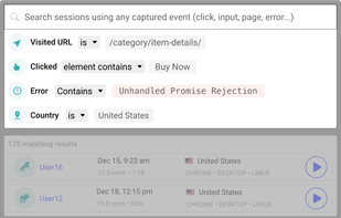 OpenReplay screenshot 1