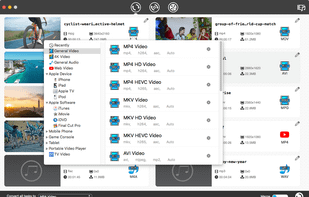 choose output format