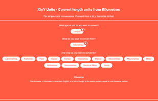 Choose your units to convert