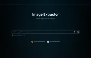 Image Extractor Website