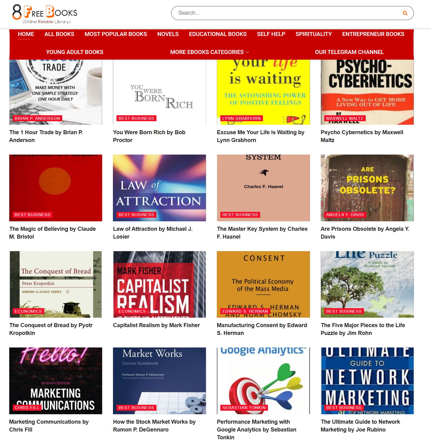 8FreeBooks.net Alternatives: Top 6 Ebook Libraries & Similar Websites ...