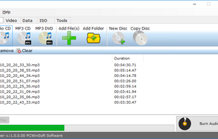 EZBurner screenshot 2