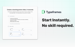 Typeframes screenshot 2