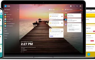 MeisterTask desktop and mobile