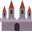 Castle Mascot icon