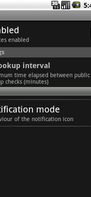 Application settings