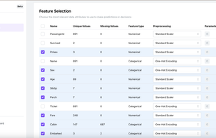 Select the most impactful features to optimize your model. Identify and keep only the features that enhance accuracy and reduce complexity.