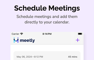 Meetly - Video Meetings screenshot 3
