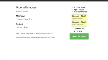 Database Labs screenshot 1