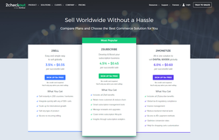 Pricing Page in 2021
