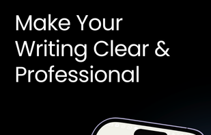 make your writing clear and professional.