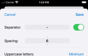 PSWD: Password Generator screenshot 1