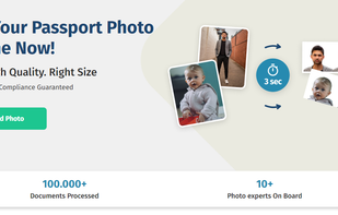 PhotoBooth Online Passport Photo App screenshot 1