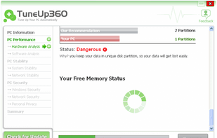 TuneUp360 screenshot 1