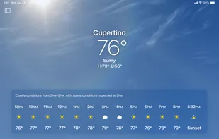 Apple Weather screenshot 2