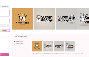 LogoGalleria : AI Logo Maker screenshot 1