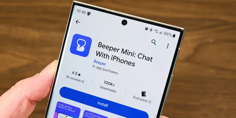Beeper Mini removed from Play Store amid shift to comprehensive chat app development image