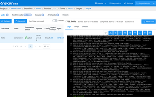 Kraken CI screenshot 3