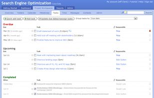 Assign and track milestones and tasks