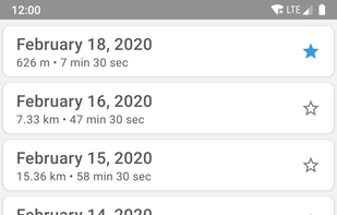 Trackbook screenshot 2