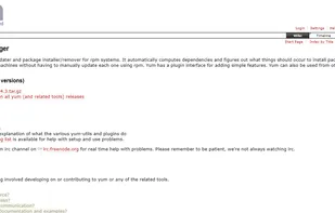 YUM Package Manager screenshot 1